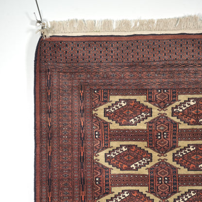 送料無料 ヴィンテージ ラグ(手織り/204.5cm×126.5cm)