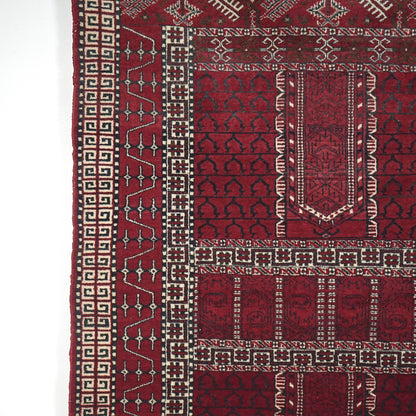 送料無料 ヴィンテージ ラグ(手織り/221cm×125cm)