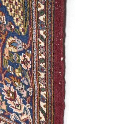 送料無料 ヴィンテージ ラグ(手織り/222cm×148cm)