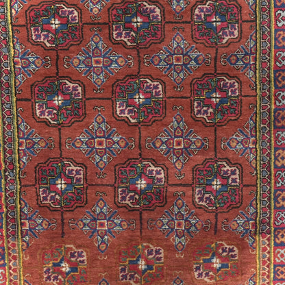 送料無料 ヴィンテージ ラグ(手織り/262cm×151cm)
