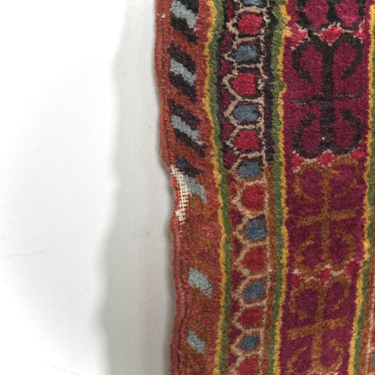 送料無料 ヴィンテージ ラグ(手織り/262cm×151cm)