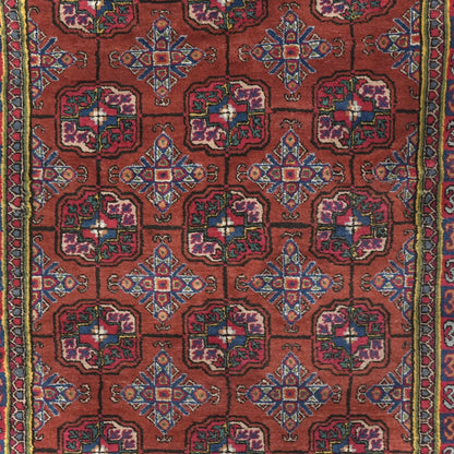 送料無料 ヴィンテージ ラグ(手織り/262cm×151cm)