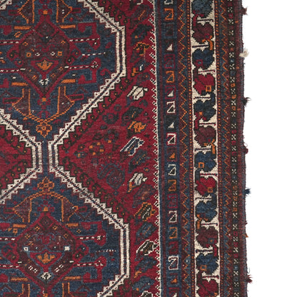ヴィンテージ ラグ(手織り/177cm×111.5cm)