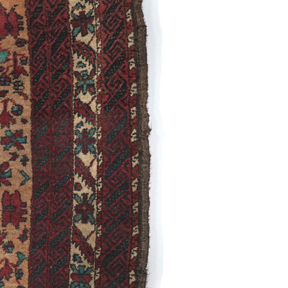 送料無料 ヴィンテージ ラグ(手織り/162cm×91cm)