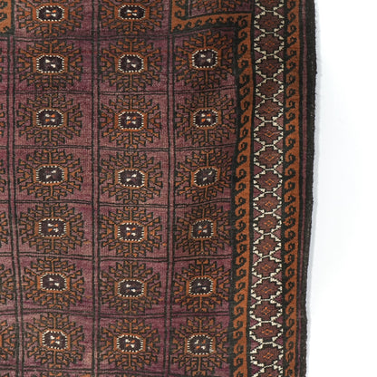 送料無料 ヴィンテージ ラグ(手織り/158cm×100cm)