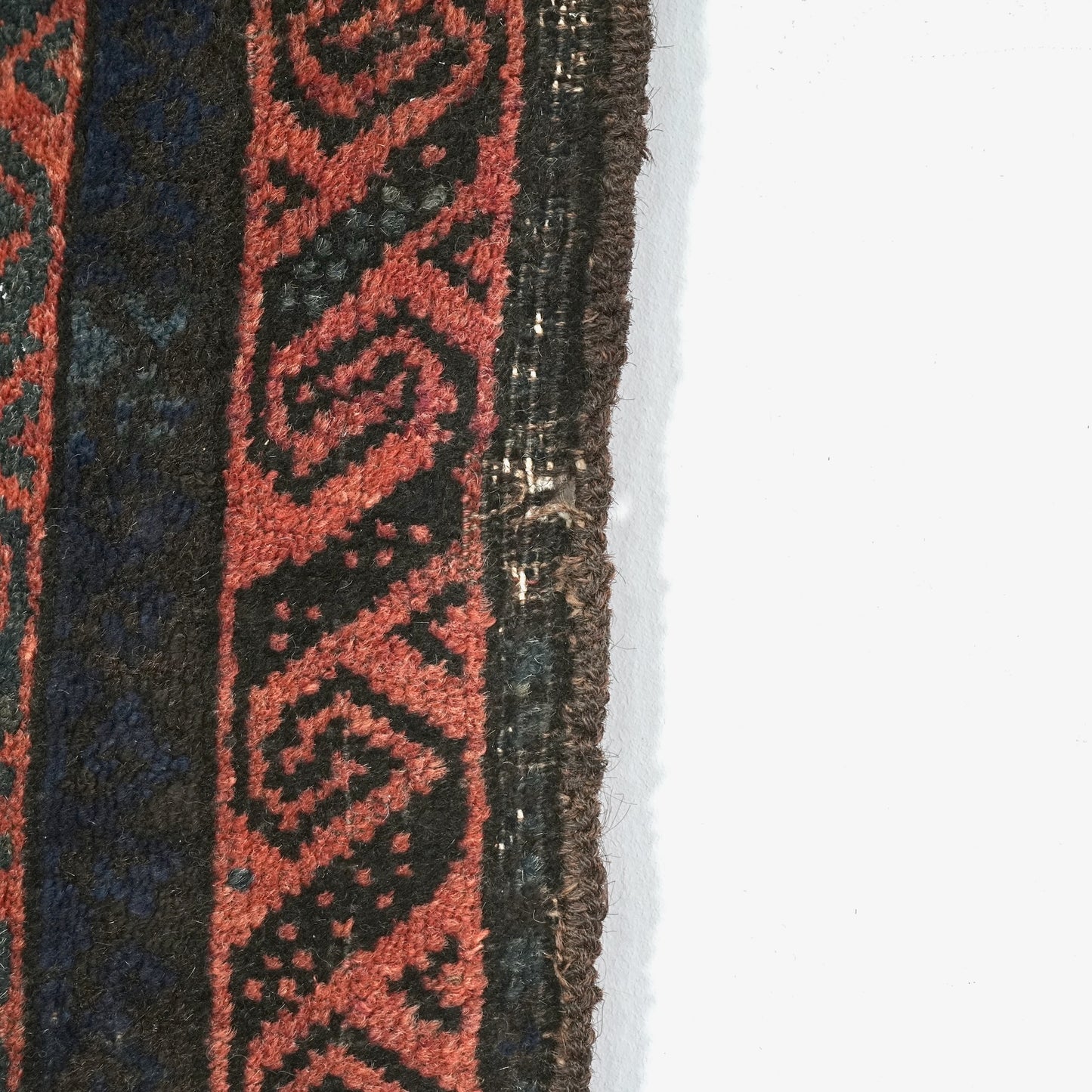 送料無料 ヴィンテージ ラグ(手織り/144cm×80cm)