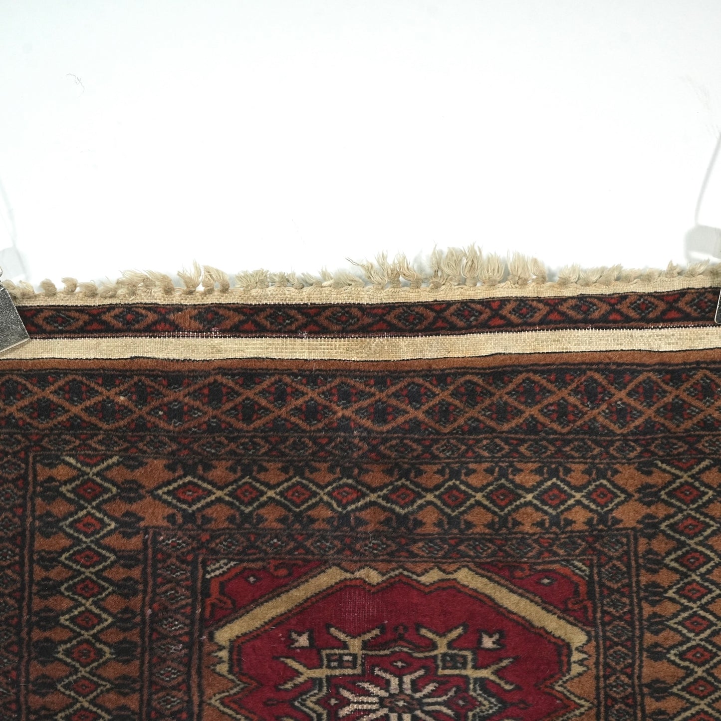 送料無料 ヴィンテージ ラグ(手織り/103cm×60cm)