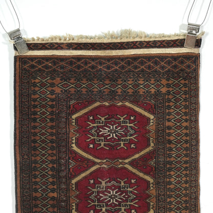 送料無料 ヴィンテージ ラグ(手織り/103cm×60cm)