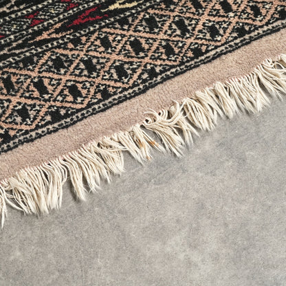 送料無料 ヴィンテージ ラグ(手織り/157cm×96cm)