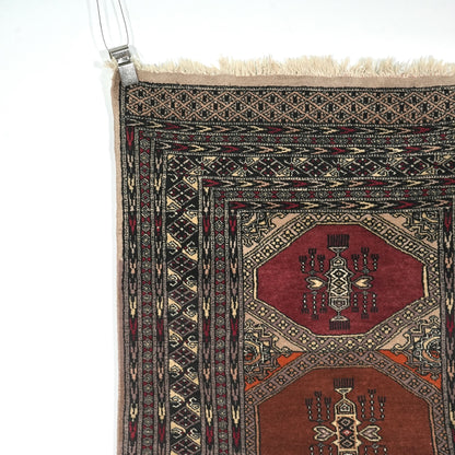 送料無料 ヴィンテージ ラグ(手織り/157cm×96cm)