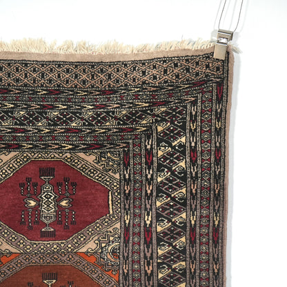 送料無料 ヴィンテージ ラグ(手織り/157cm×96cm)