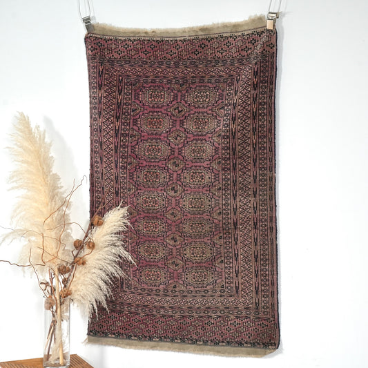 ヴィンテージ ラグ(手織り/158cm×99cm)