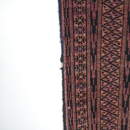 送料無料 ヴィンテージ ラグ(手織り/158cm×99cm)