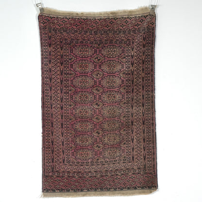 送料無料 ヴィンテージ ラグ(手織り/158cm×99cm)