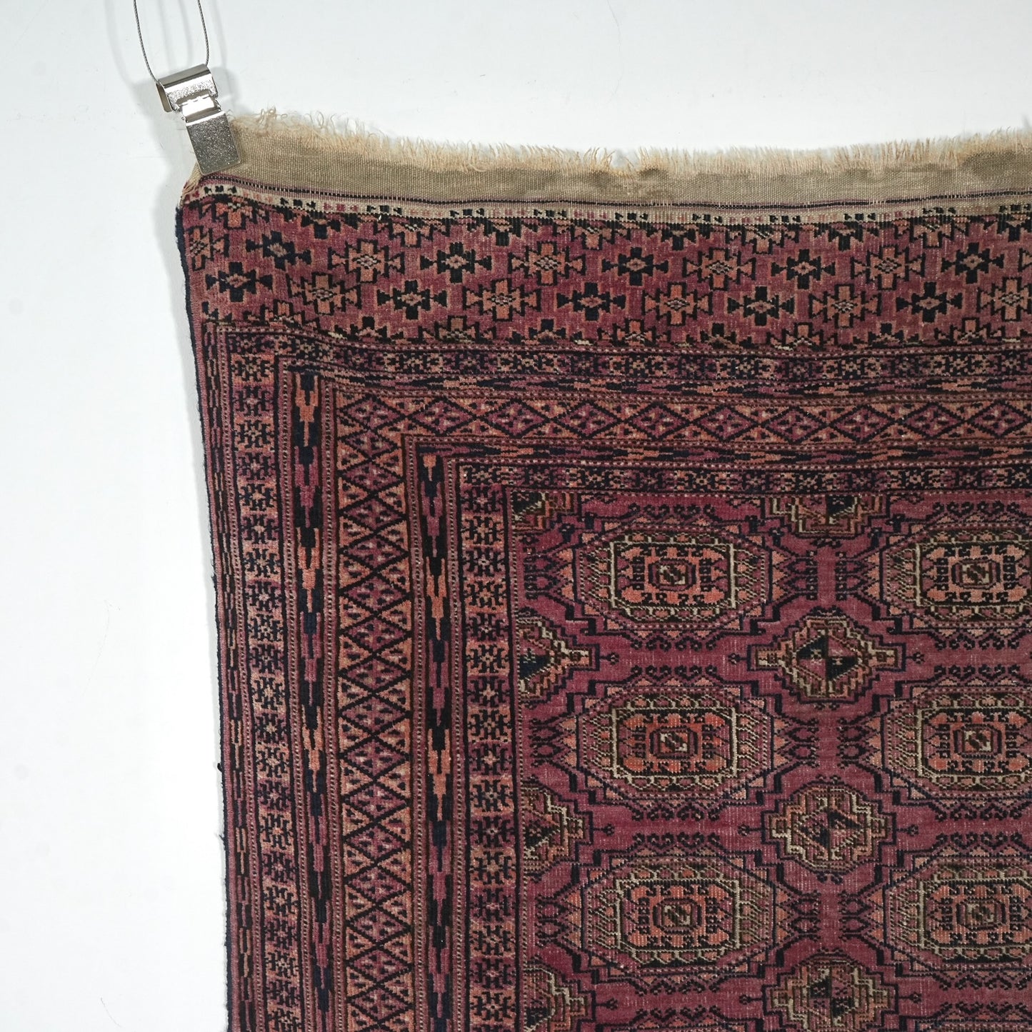 送料無料 ヴィンテージ ラグ(手織り/158cm×99cm)