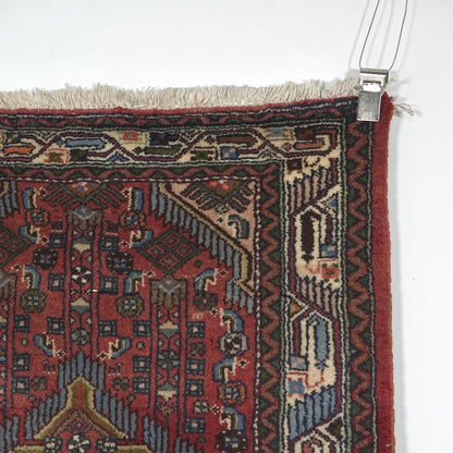 送料無料 ヴィンテージ ラグ(手織り/122cm×87.5cm)