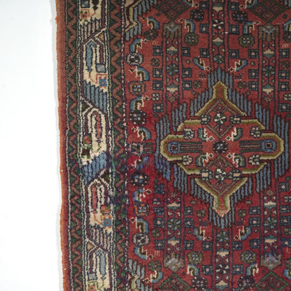 送料無料 ヴィンテージ ラグ(手織り/122cm×87.5cm)