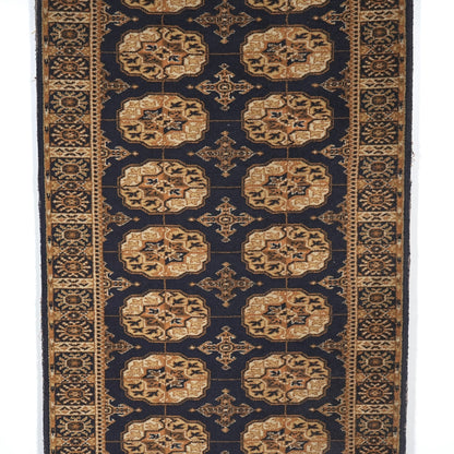 送料無料 ヴィンテージ ラグ(手織り/189cm×90.5cm)