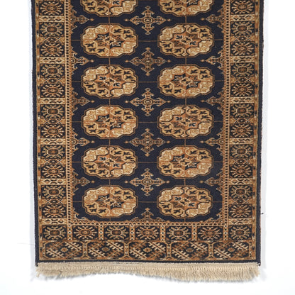 送料無料 ヴィンテージ ラグ(手織り/189cm×90.5cm)