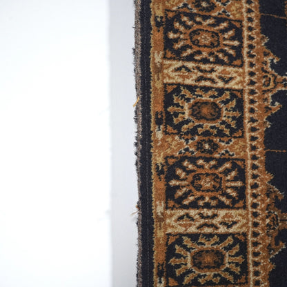 送料無料 ヴィンテージ ラグ(手織り/189cm×90.5cm)