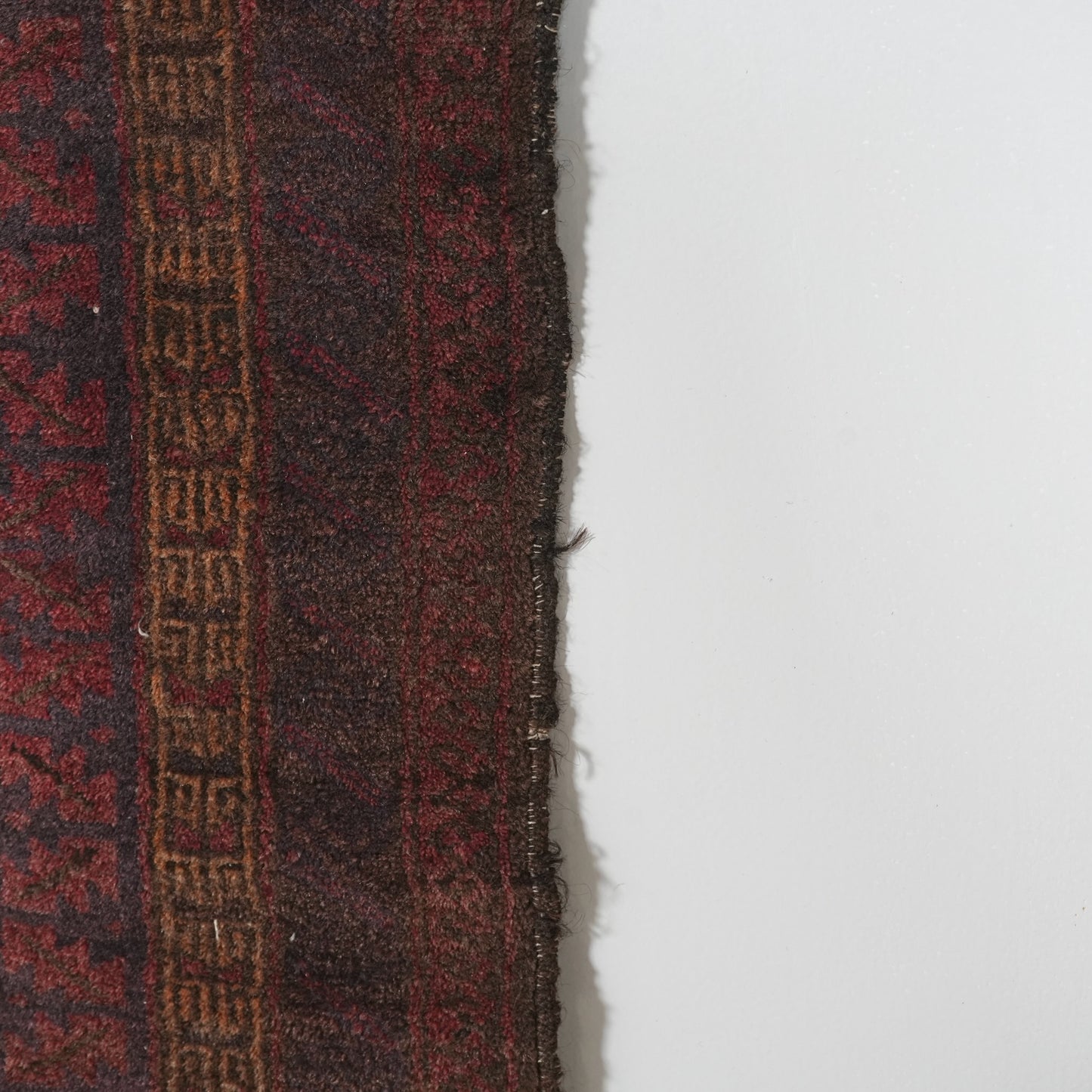 ヴィンテージ ラグ(手織り/143cm×87cm)
