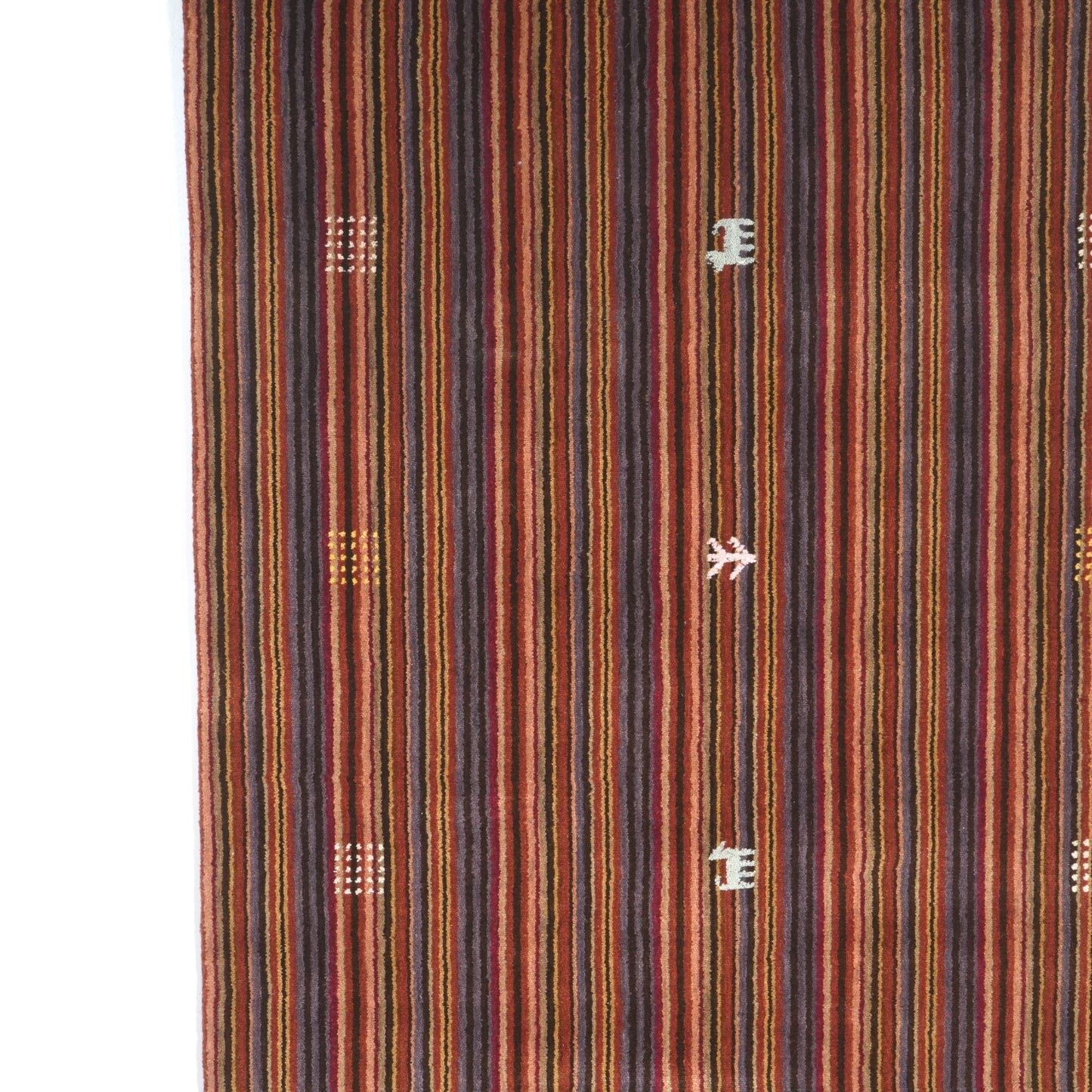 ヴィンテージ ラグ(手織り/181cm×121.5cm)