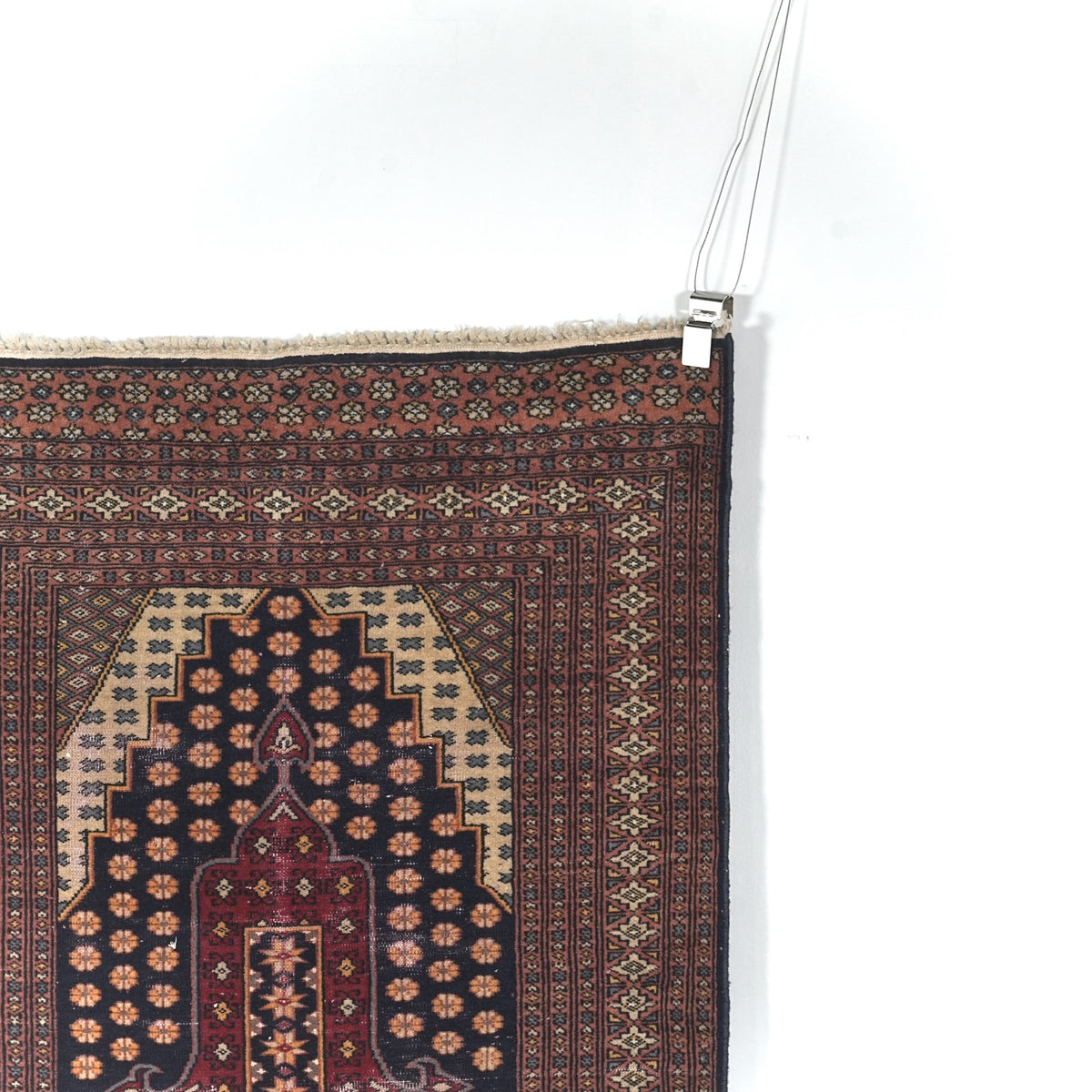 ヴィンテージ ラグ(手織り/158cm×95cm)