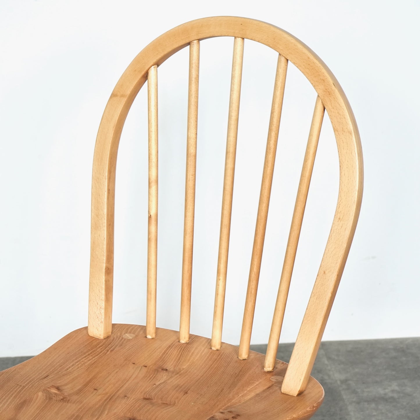 【ERCOL】ヴィンテージ フープバックチェア(メープル)