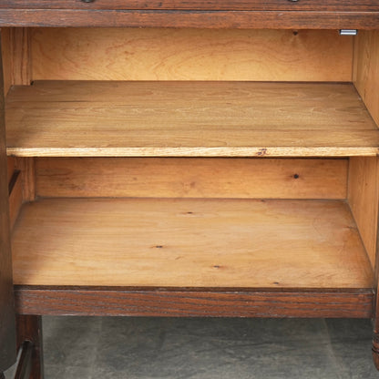 英国アンティーク ミラーバックサイドボード