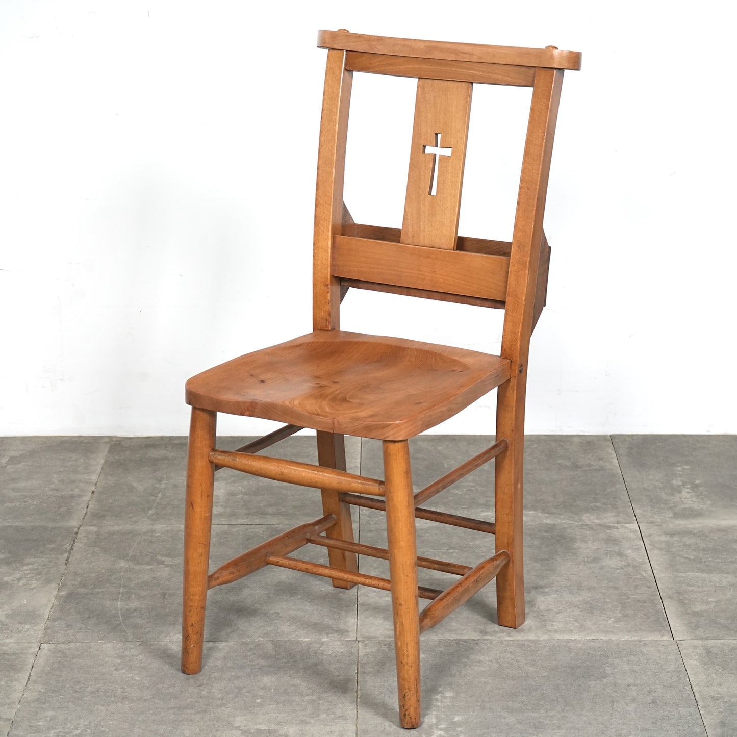 英国アンティーク チャーチチェア