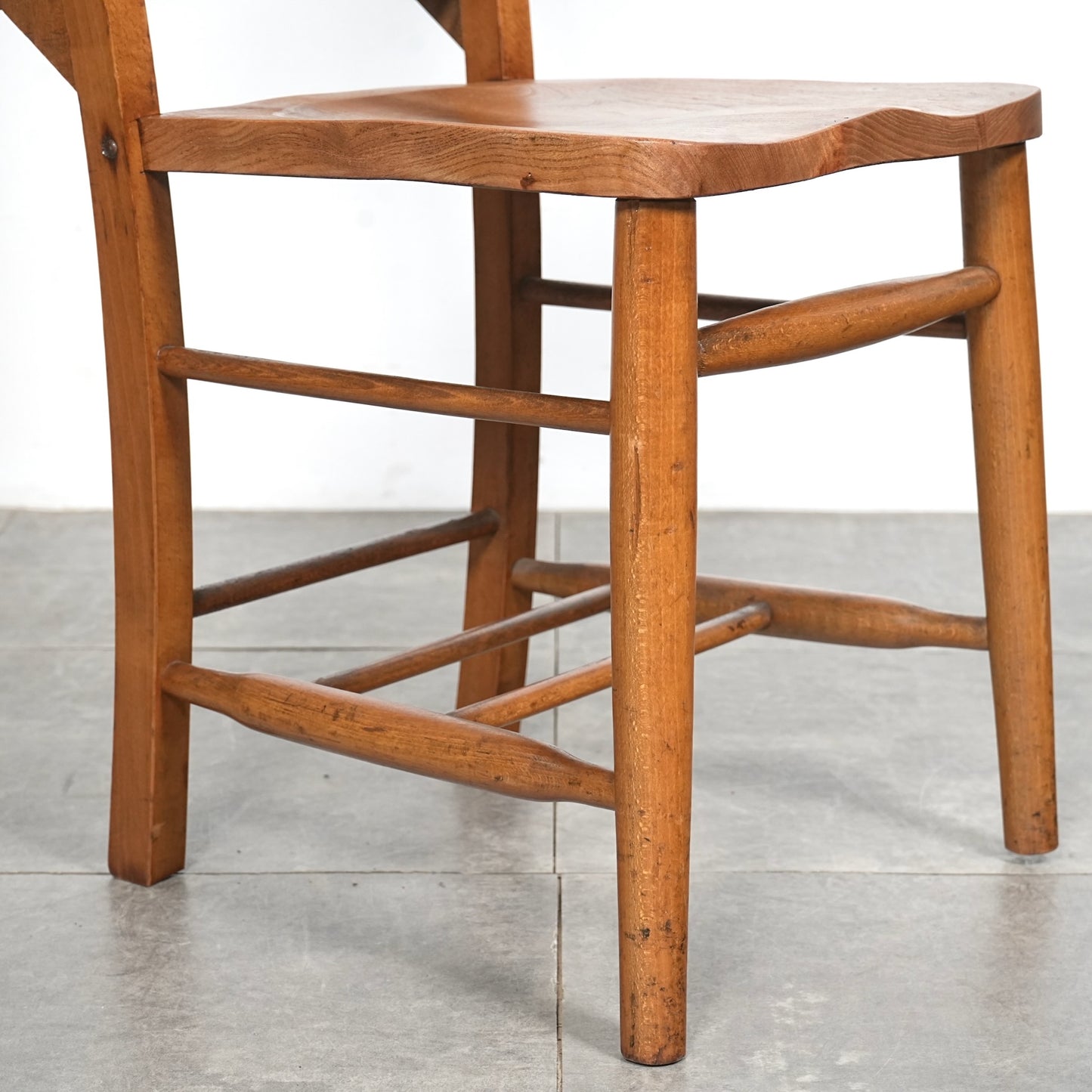 英国アンティーク チャーチチェア