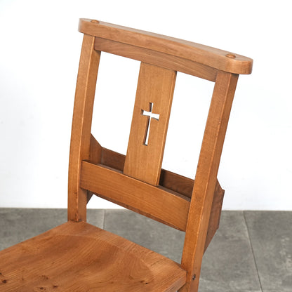 英国アンティーク チャーチチェア