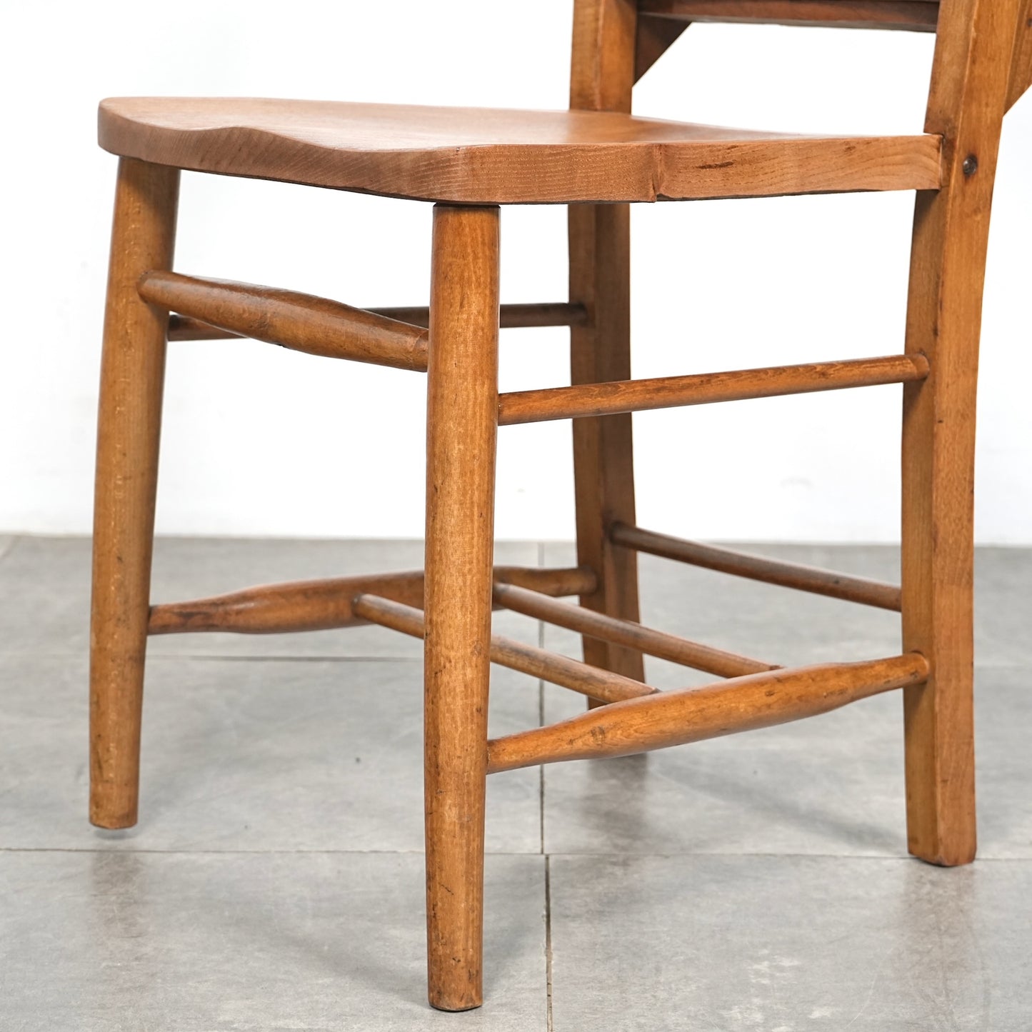 英国アンティーク チャーチチェア