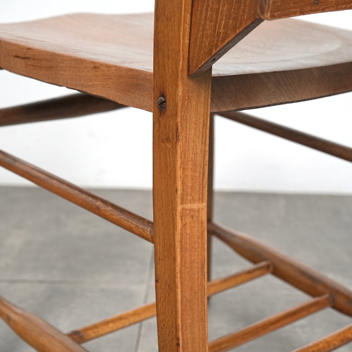 英国アンティーク チャーチチェア