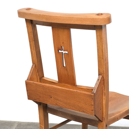 英国アンティーク チャーチチェア