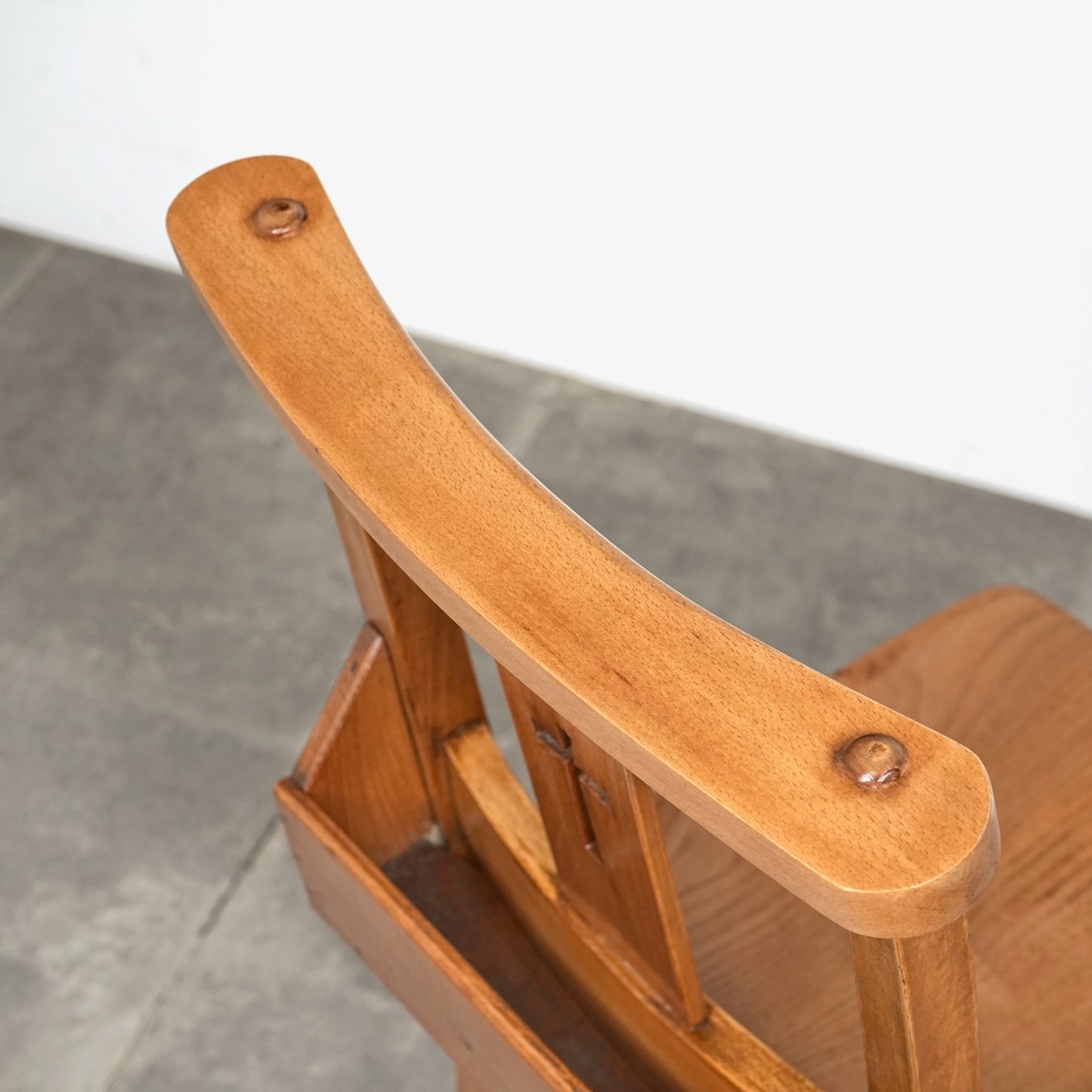 英国アンティーク チャーチチェア