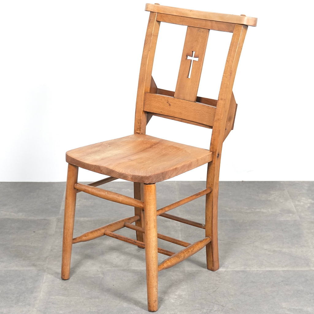 英国アンティーク チャーチチェア