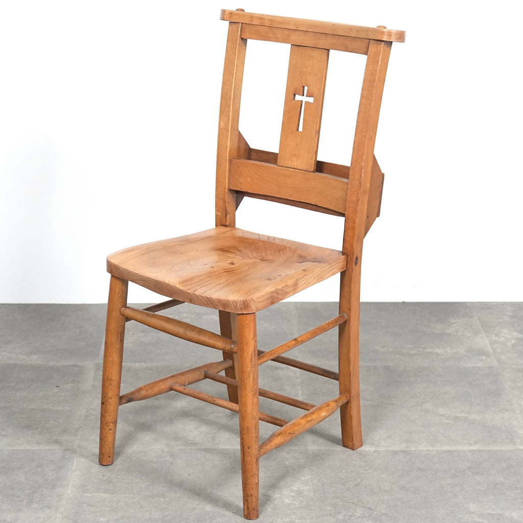 英国アンティーク チャーチチェア