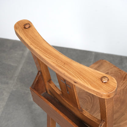 英国アンティーク チャーチチェア