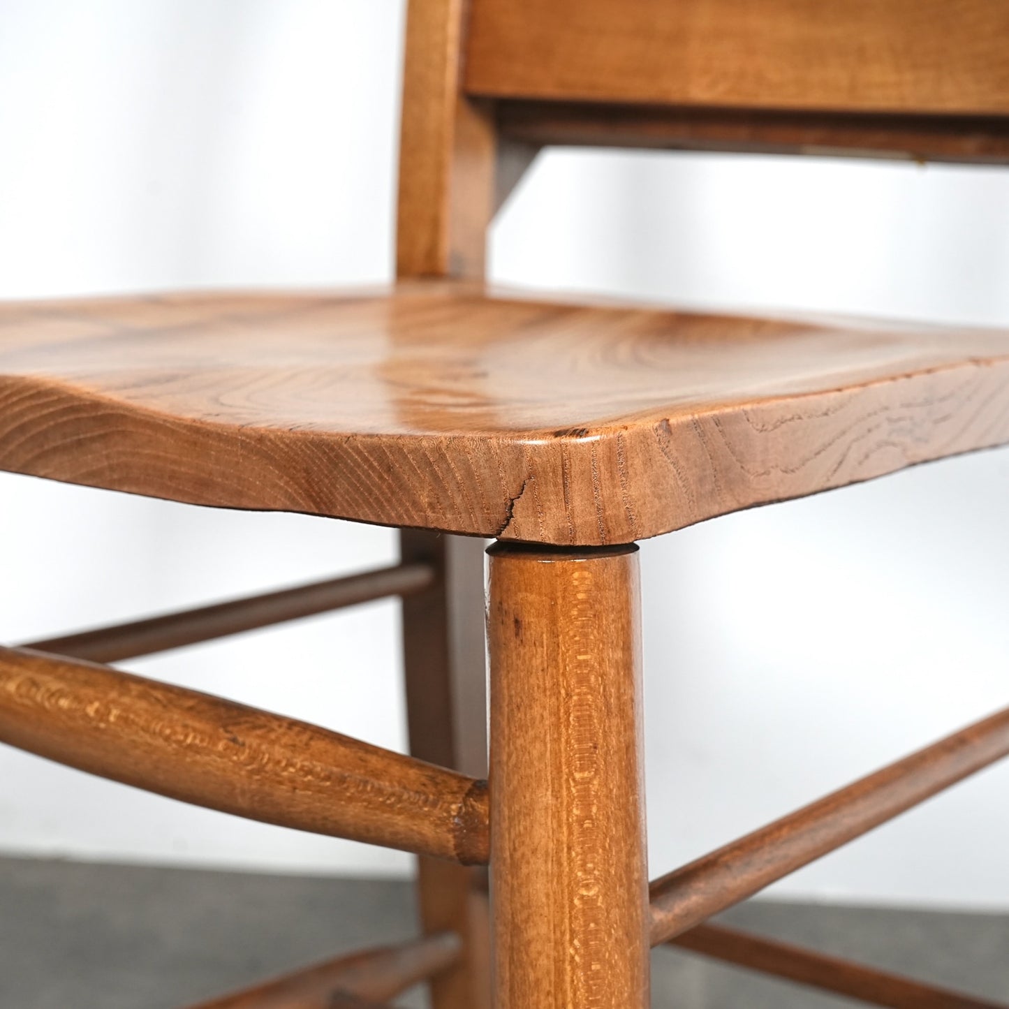 英国アンティーク チャーチチェア