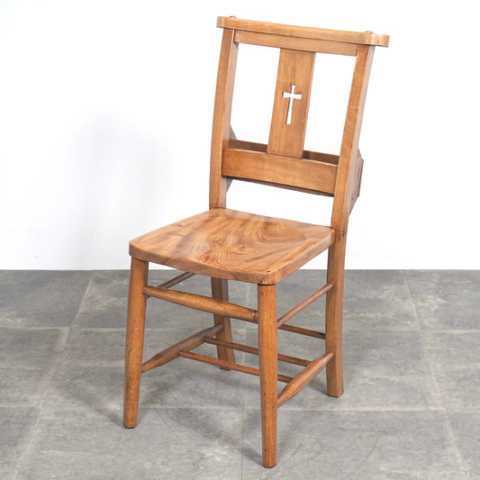 英国アンティーク チャーチチェア