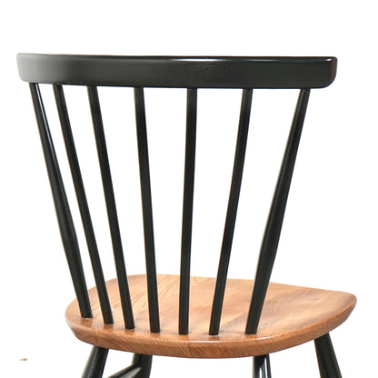 【ERCOL】ヴィンテージ ファンバックチェア(バイカラー)