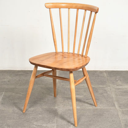 【ERCOL】ヴィンテージ ファンバックチェア(メープル)