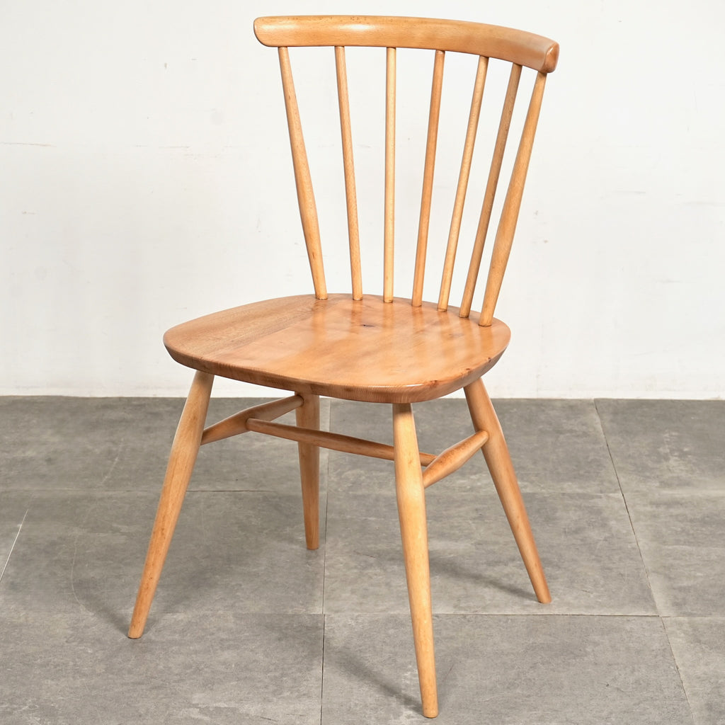 【ERCOL】ヴィンテージ ファンバックチェア(メープル)
