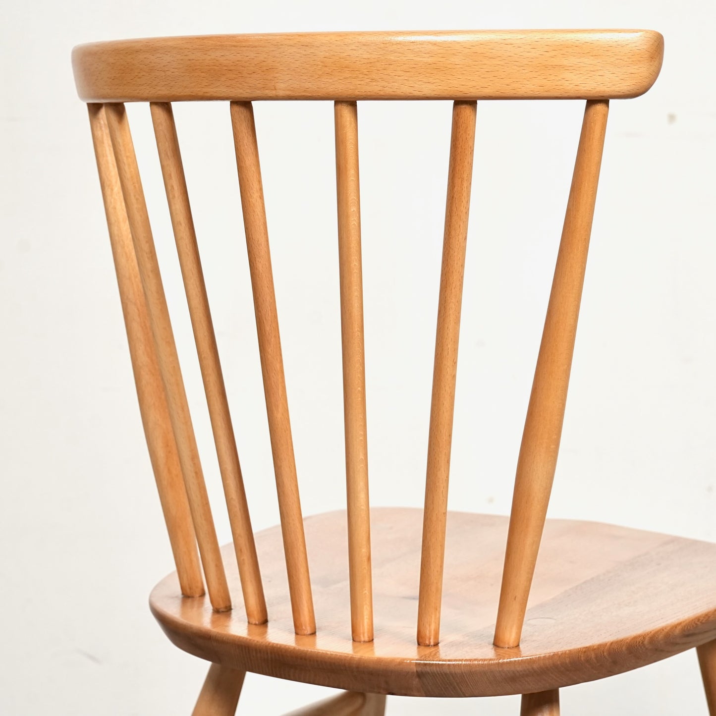 【ERCOL】ヴィンテージ ファンバックチェア(メープル)