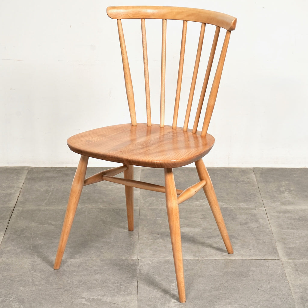【ERCOL】ヴィンテージ ファンバックチェア(メープル)