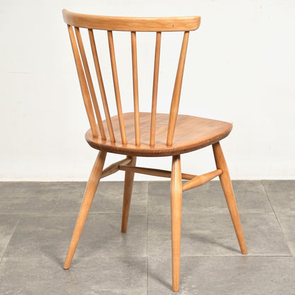 【ERCOL】ヴィンテージ ファンバックチェア(メープル)