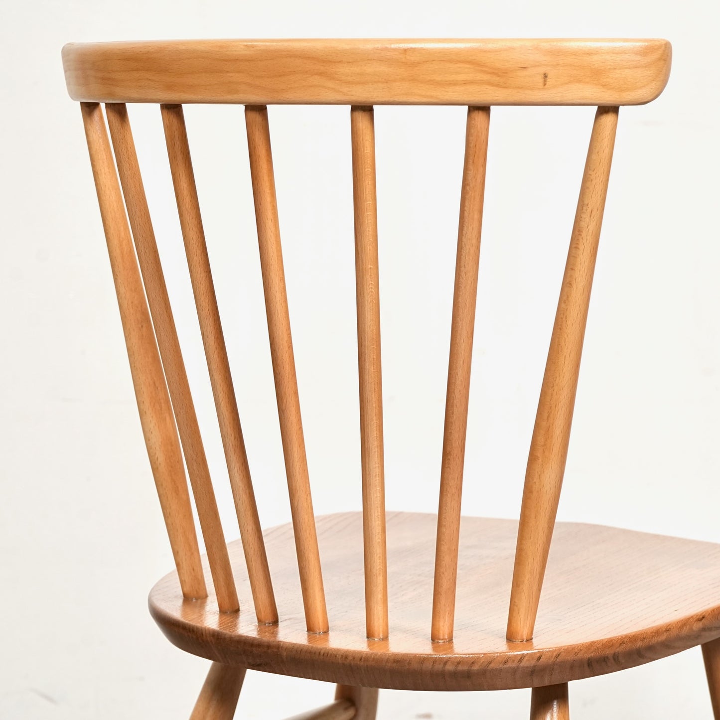【ERCOL】ヴィンテージ ファンバックチェア(メープル)
