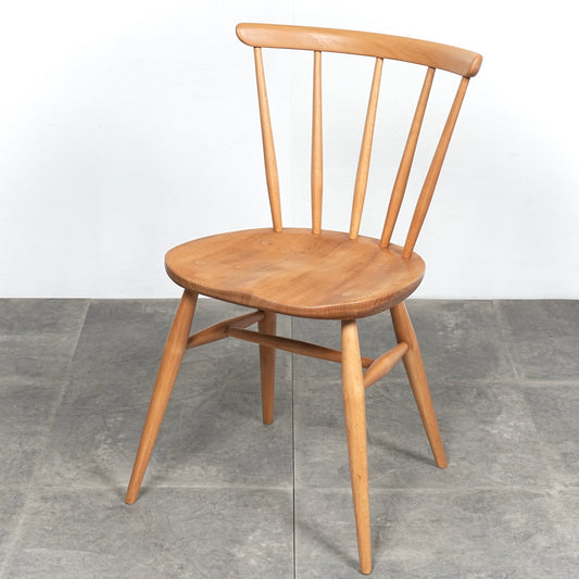 【ERCOL】ヴィンテージ ファンバックチェア(メープル)