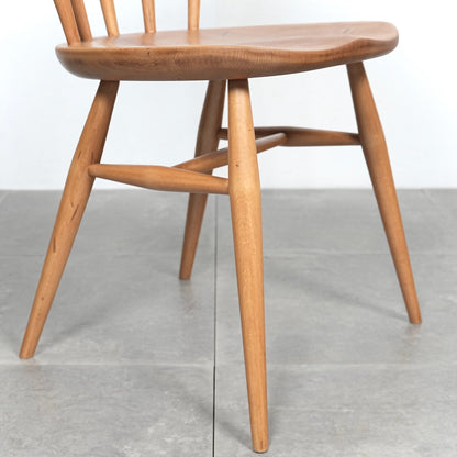 【ERCOL】ヴィンテージ ファンバックチェア(メープル)